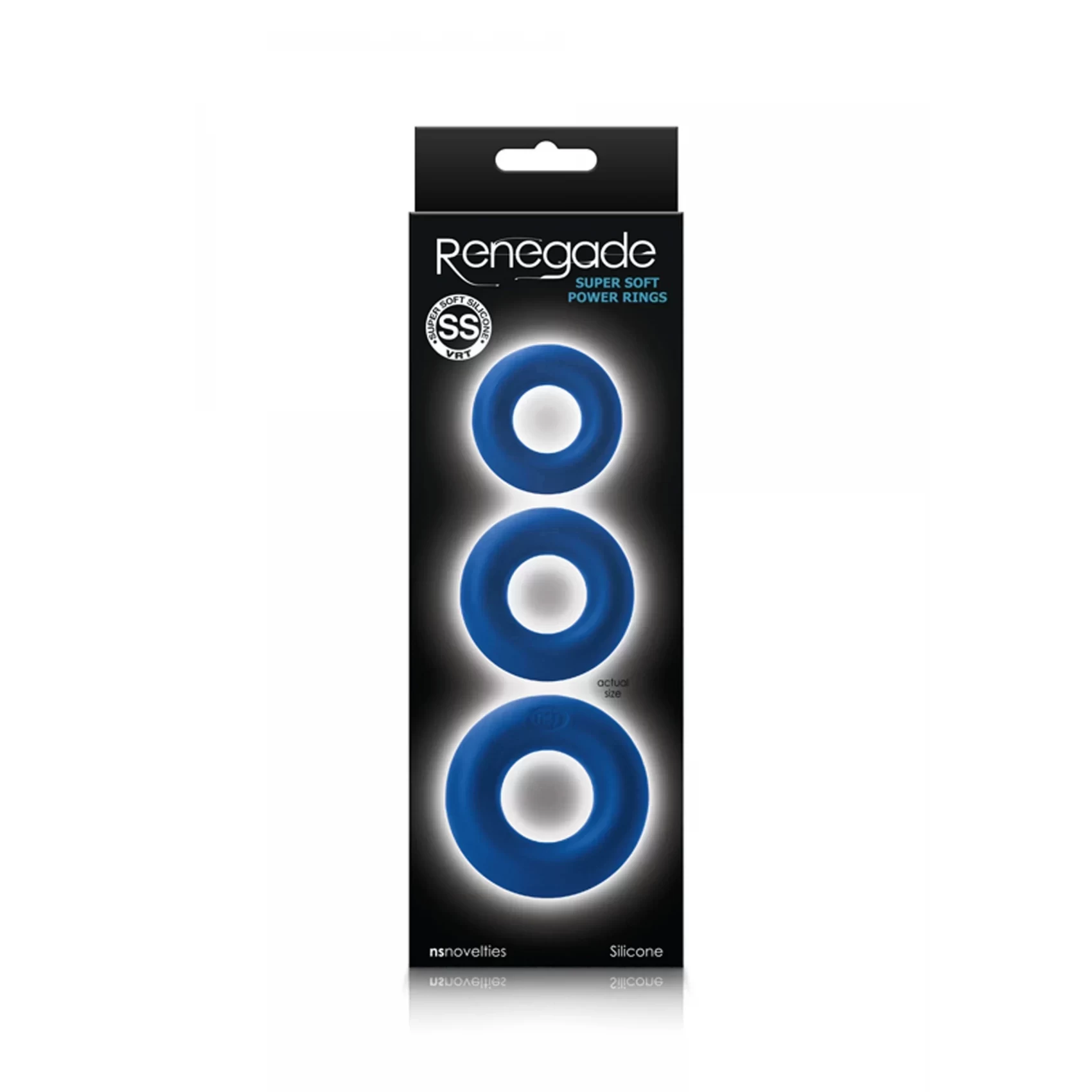 Renegade Romeo Soft Cock Ball Ring Black