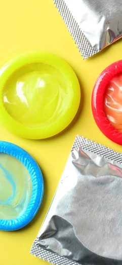 Kolorowe prezerwatywy